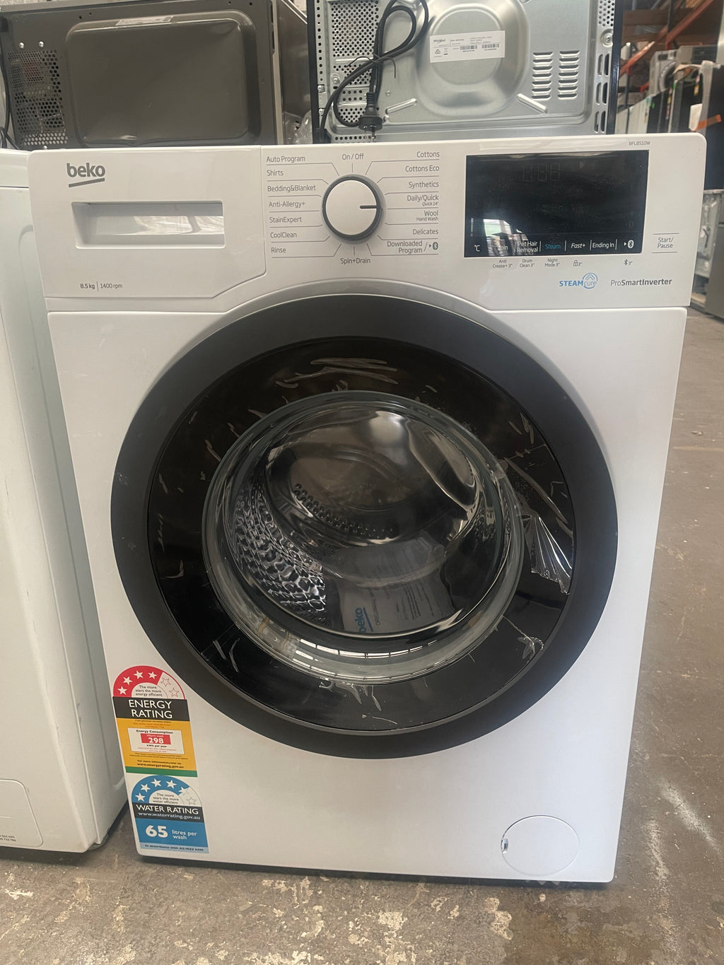 BEKO BFL8510W 8.5kg Front Loader [FACTORY SECOND] {Manufaturer Warrant