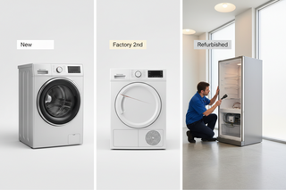 Factory Second vs Refurbished vs New Appliances: What's the Difference?