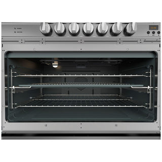*Clearanace - Made in Italy* Glem Gas 90cm Premium Freestanding Dual Fuel Cooker - Matte Black GS965GEMB [2 Years Warranty]