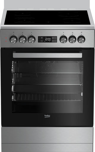 *Current Model* Beko 60cm Electric Stainless Steel Freestanding Oven BFC60VMX1 [5 Years Warranty]