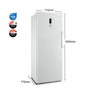 *Brand New* CHiQ 380L Vertical Hybrid Freezer CSH380NWL3 [5 Years Warranty]