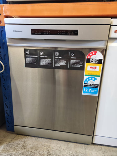 Hisense 60cm Freestanding Stainless Steel Dishwasher  [Factory second]