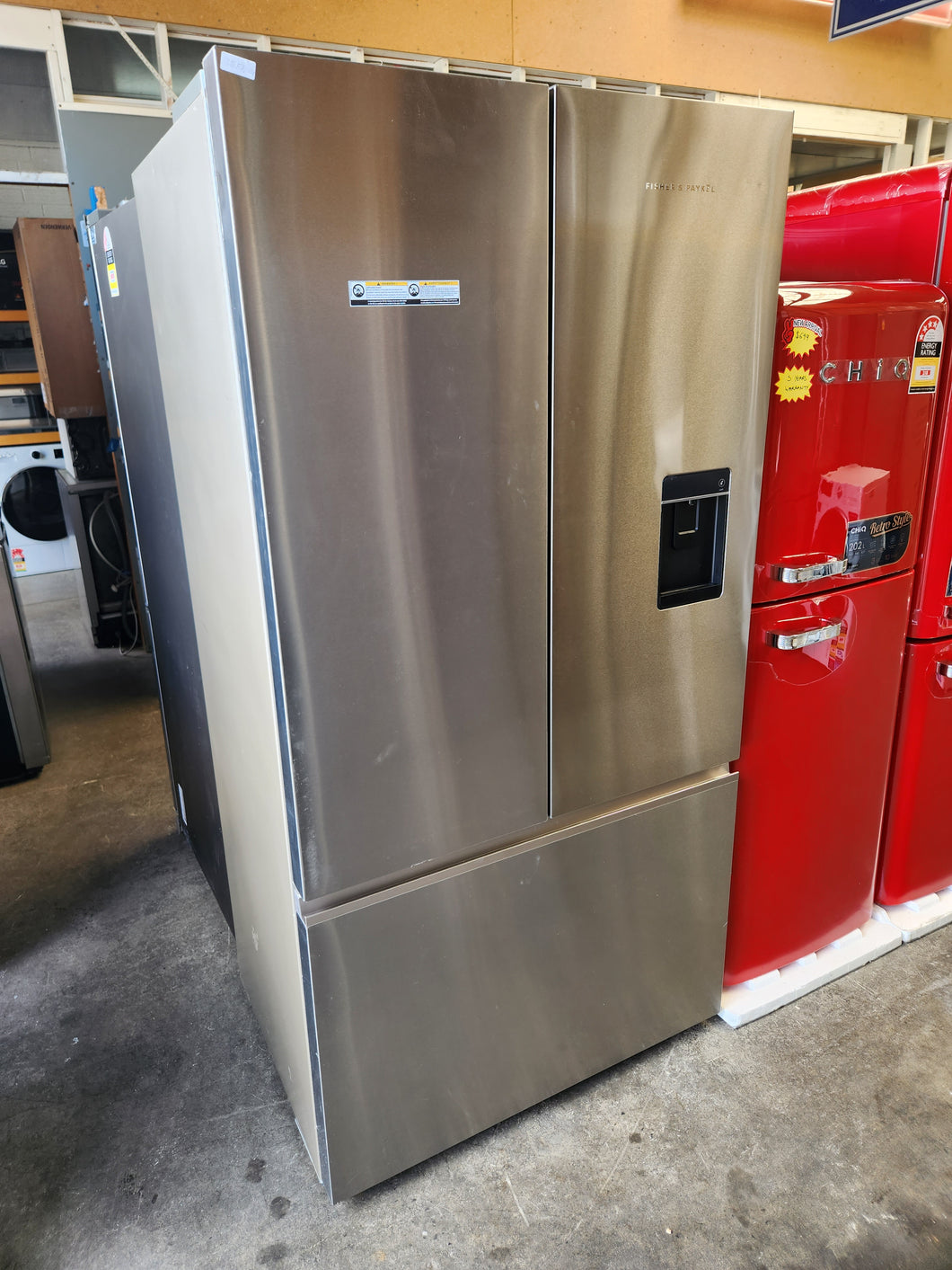 Factory clearance second fridge