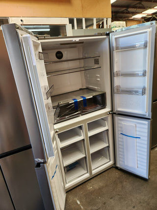 DISPLAY ONLY LEFT *Brand New* CHiQ 503L Four Door Fridge Silver CCD500NS [5 Years Warranty]