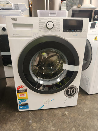 *Current Model* Beko BFL7510W 7.5kg Front Loader with Steam and Bluetooth [Carton Damaged]