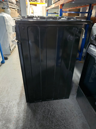 *Current Model* Beko 90cm Multifunction Dual Fuel Black Freestanding Oven/Stove BRC916GMB [Factory Second]