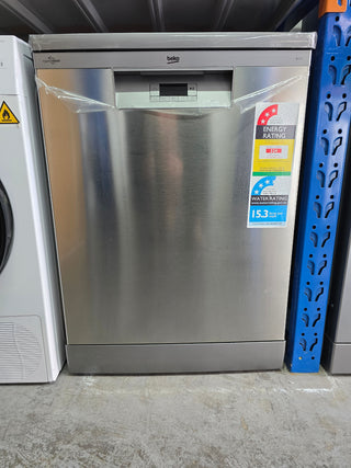 *Made in Europe* Beko Freestanding Dishwasher 14 Place Stainless Steel BDFB1410X [Carton Damaged]