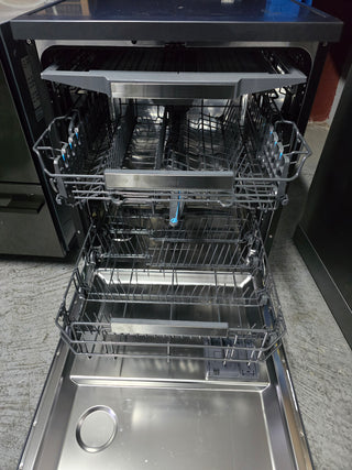 *AMAZING DEAL* Haier 60cm Freestanding Dishwasher with Steam Black HDW15F3B1 [Factory Second]