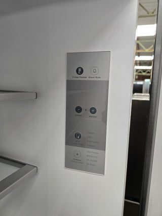 Fisher & Paykel Series 7 538L Quad Door Refrigerator with Ice and Water Black Stainless Steel RF605QNUVB1 [Factory Second]