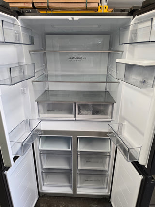 *Current Model* Haier HRF580YHC 508L Quad Door Fridge (Black) [Factory Second]