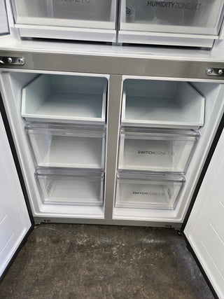 *Current Model* Haier HRF580YHC 508L Quad Door Fridge (Black) [Factory Second]