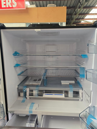 *Made in Japan* Hitachi RZX740XKAX Mirror Glass French Door Fridge with Non-Plumbed Ice Maker [Carton Damaged]