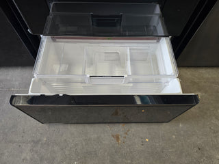 *Made in Japan* Hitachi RZX740XKAX Mirror Glass French Door Fridge with Non-Plumbed Ice Maker [Carton Damaged]
