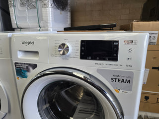 *Ex-Display* Whirlpool 10kg FreshCare+ Front Load Washing Machine FDLR10250 [5 Years Warranty]