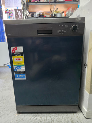 *Factory Secod - Made in Europe* Tisira 60cm 13 Place Black/Dark Inox Freestanding Dishwasher TDW13BE [3 Years Warranty]