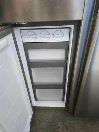 *Current Model* Haier 574L S+ Three Door Side by Side Fridge Satina Silver HRF575XS [Factory Second]