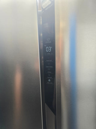 *Current Model* Haier 574L S+ Three Door Side by Side Fridge Satina Silver HRF575XS [Factory Second]