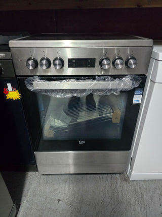 *Made in Europe* Beko 60cm Free-Standing Oven/Stove BFC60VMX1 [Factory Second]