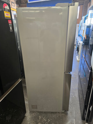 *Current Model* Haier 623L Quad Door Refrigerator Satina Silver HRF680YS [Factory Second] - DMS Appliances