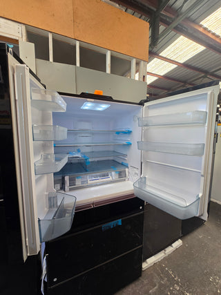 *Made in Japan* Hitachi 735L Black Glass finish R-ZX740RA Non Plumbed Refrigerator [Factory Second] - DMS Appliances