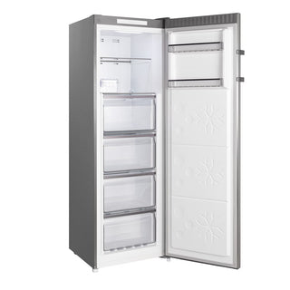 *Brand New* CHiQ 206L Hybrid Upright Freezer Stainless Steel CSH205NSS [5 Years Warranty]