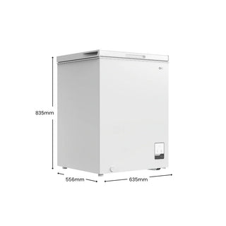 CHiQ 142L Hybrid Chest Freezer CCF142WE  [5 Years Warranty] - DMS Appliances