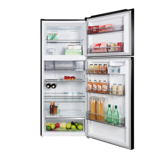 *Brand New* CHiQ 410L Top Mount Fridge Black Steel [5 Years Warranty]