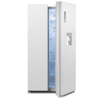 *Brand New* CHiQ 559L Side by Side Refrigerator White CSS559NWD4E  [5 Years Warranty]