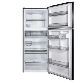 *Brand New* CHiQ 410L Top Mount Fridge Black Steel [5 Years Warranty]