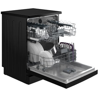 *Brand New* Beko 60cm Freestanding Dishwasher 14 Place Black BDFB1430B [5 Years Warranty]