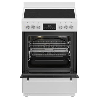 *Brand New* Beko 60cm White Electric Freestanding Oven With Ceramic Cooktop BFCB60VMW [5 Years Warranty]]