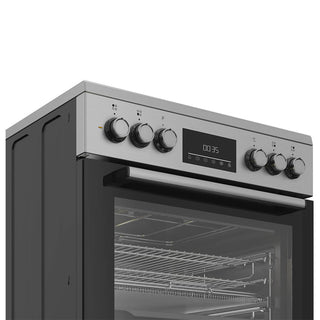 *Brand New* Beko 60cm Stainless Steel Freestanding Oven with Ceramic Cooktop BFCB60VMX [5 Years Warranty]