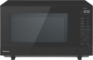 *Current Model* Panasonic 27L 1000W Flatbed Microwave Black NN-SF56QB [Carton Damage- 1 Year Warranty]