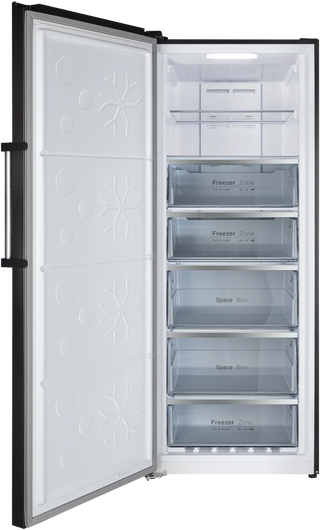 *Brand New *CHiQ 380L CSH379NBSL5 Vertical Left Hinge  Hybrid Freezer [5 Year Warranty ] - DMS Appliances