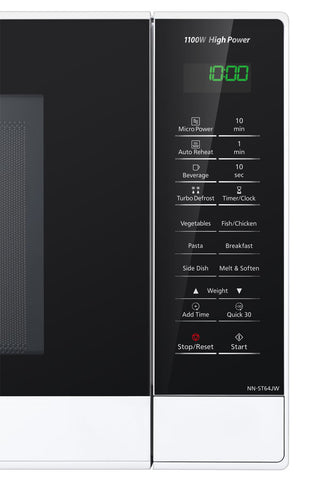 Panasonic 32L Compact Inverter Microwave Oven 1100W NN-ST64JWQPQ [Carton Damaged - 1 Year Warranty]