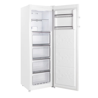 *Brand New* CHiQ 206L Hybrid Upright Freezer White CSH206NW [5 Years Warranty]