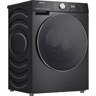 *Brand New* Hisense HWFS1015AB 10kg Series 7 Front Load Washer - Charcoal Black [3 Years Warranty]