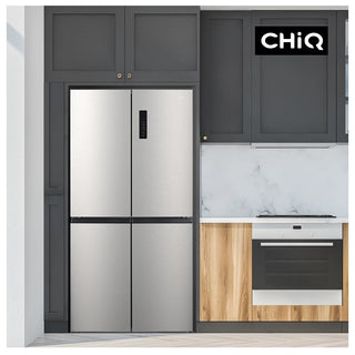 *Brand New* CHiQ 503L Four Door Fridge Silver CCD500NS [5 Years Warranty]