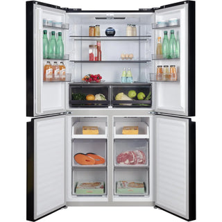 *Brand New* CHiQ CCD503NB 503L Quad Door Fridge (Black) [5 Years Warranty]