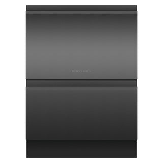 *Current Model* Fisher & Paykel Series 9 Contemporary Double DishDrawer Dishwasher Black Steel DD60D4NB9 [Factory Second]