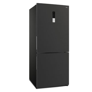 *6 STAR RATING* CHiQ 396L Bottom Mount Refrigerator Black Stainless CBM3 95NBS6E [5 Years Warranty]