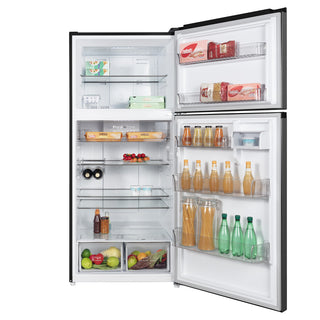 *Brand New* CHiQ 515L Top Mount Fridge Black Steel CTM513NBS5E [5 Years Warranty]
