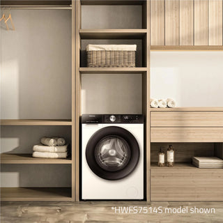 *Display Only*  Hisense HWFS7514S 7.5kg Front Load Washer [3 Years Warranty]