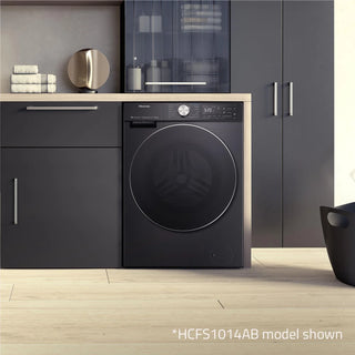 *Brand New* Hisense HCF7S1014B Series 7 10kg/6kg Washer Dryer Combo (Charcoal Black) [3 Years Warranty]
