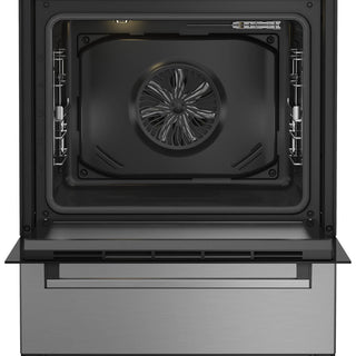 *Brand New* Beko 60cm Stainless Steel Dual Fuel Freestanding Oven BFCB60GMX [5 Years Warranty]