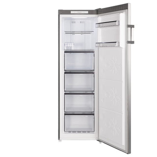 *Brand New* CHiQ 206L Hybrid Upright Freezer Stainless Steel CSH205NSS [5 Years Warranty]