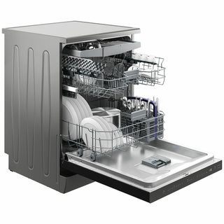 *Brand New - Made in Europe* Beko BDF1640DX 16-Place Dark Stainless Steel Setting Freestanding Dishwasher [5 Years Warranty]