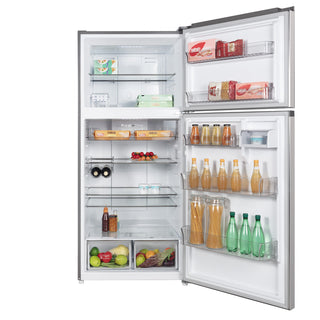 *Brand New * CHiQ 515L Top Mount Fridge Stainless Steel CTM512NSS5E [5 Years Warranty]