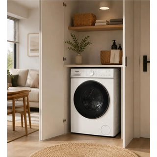 *Brand New* CHiQ WFL60SW1 6kg Front Load Washer (White) *Slimline Dimensions- Perfect for a European Laundry *[5 Years Warranty]
