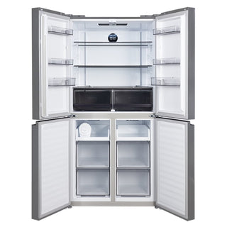 *Brand New* CHiQ 503L Four Door Fridge Silver CCD500NS [5 Years Warranty] - DMS Appliances